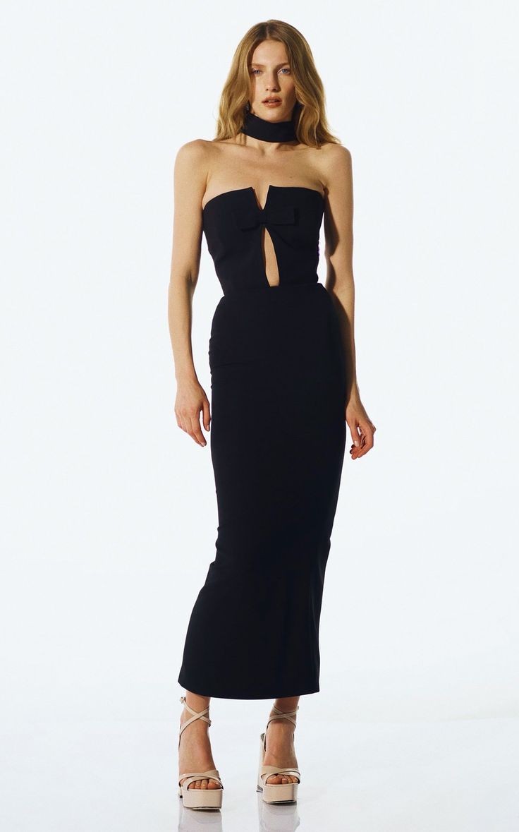 The Sophisticated Cut-Out Gown