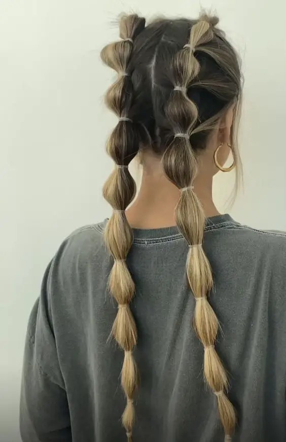 Easy and Stylish Two Braids for School