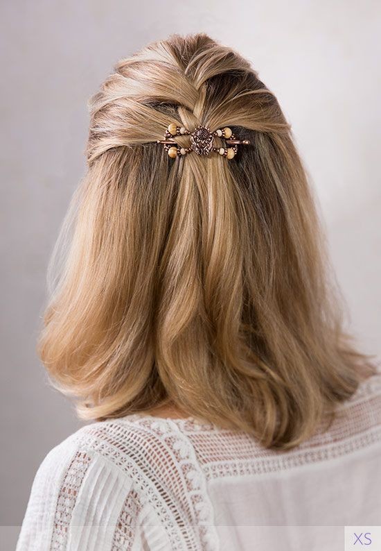 Half-Up Twist with Accessories