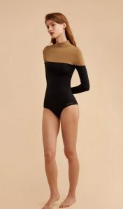 One Piece Swimsuit with Sleeves