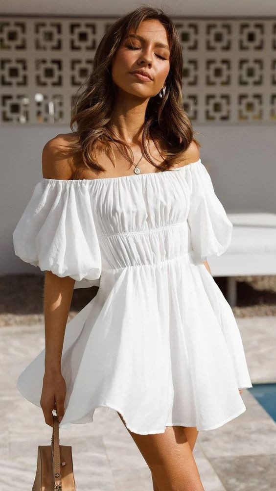 Ethereal White Dress