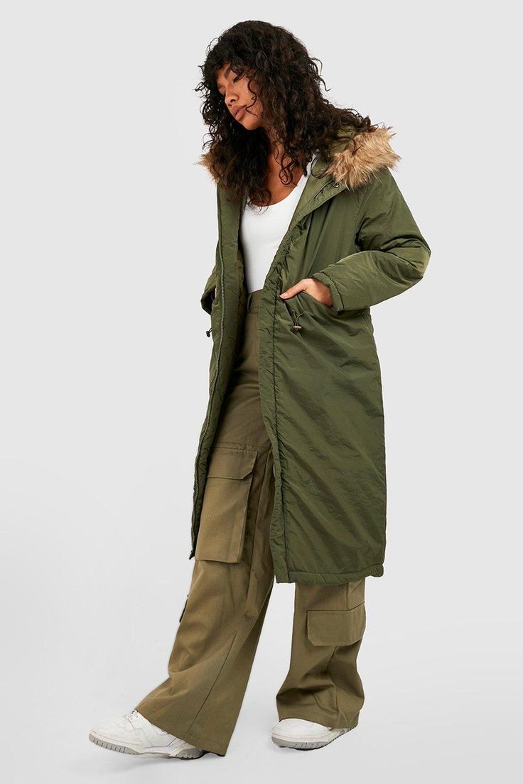 Parka and Cargo Pants