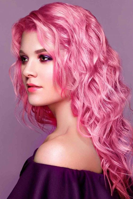 Blushing Pink Curls