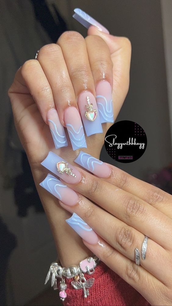 Icy Blue Accents