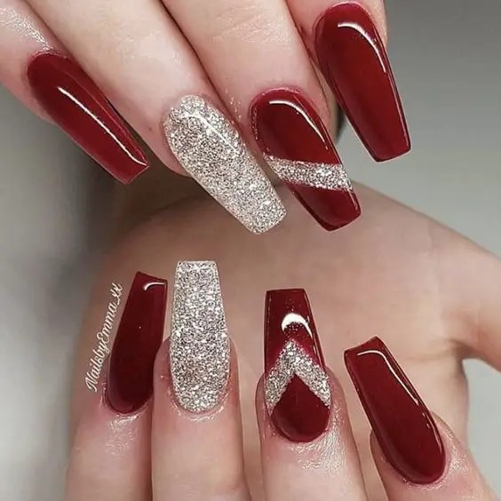 Red and Silver Combo: