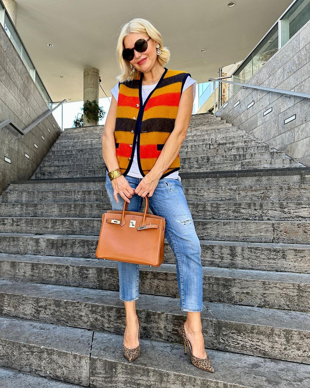 Casual Stripes and Denim