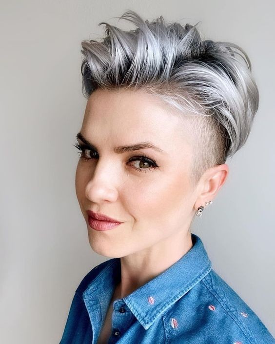 Pixie Cut with Undercut