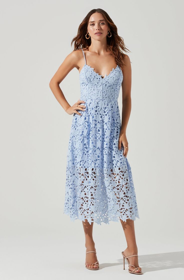 Lace Midi Dress