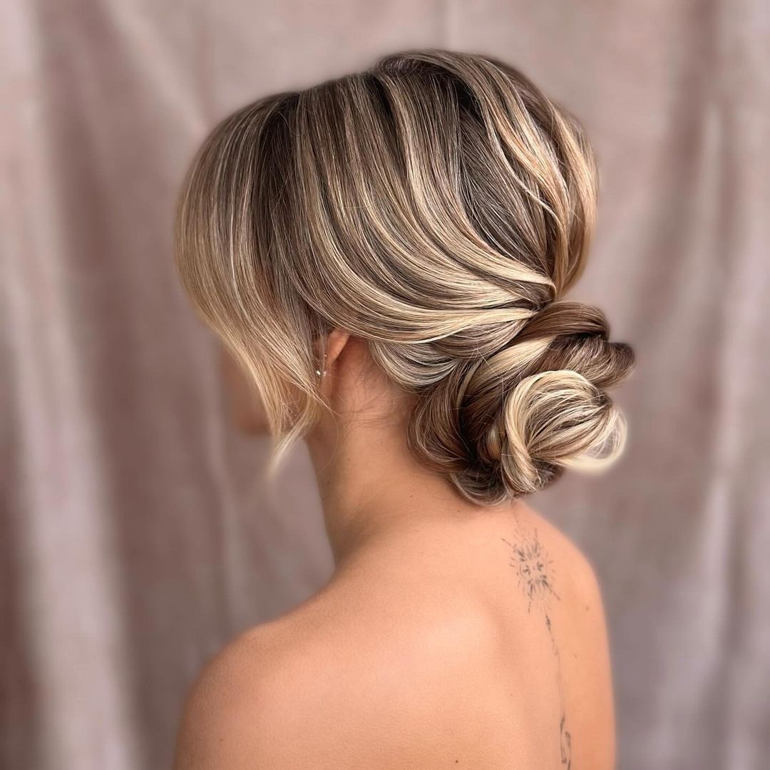 Elegant Low Chignon