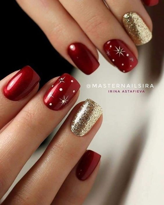 Red Glitter Glam