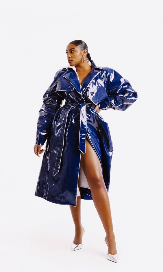 The Blue Raincoat: A Twist on the Classic Trench