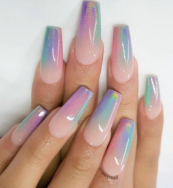 Pastel Rainbow Ombre