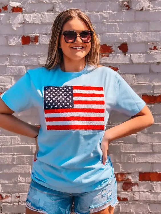 Classic American Flag Tee