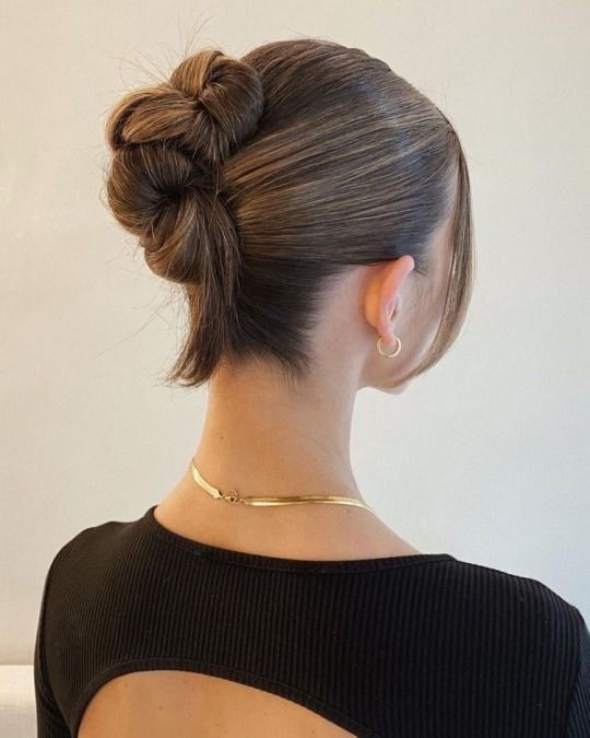 The Classic Bun with a Contemporary Edge