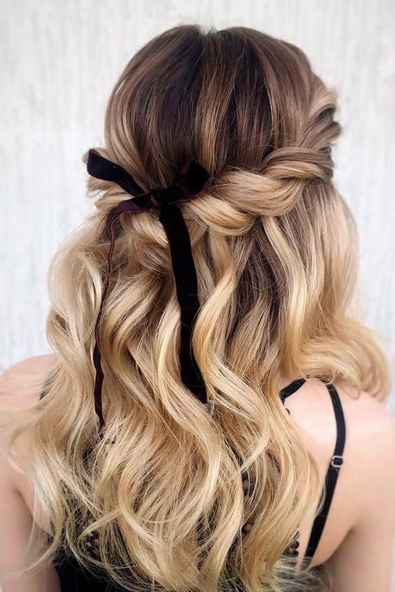 Twisted Half-Updo