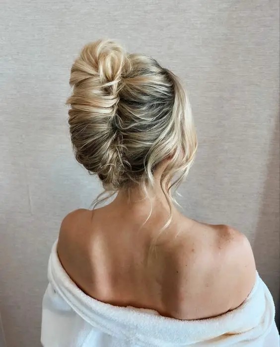 Textured French Twist