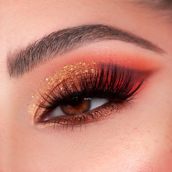 Red and Copper Eye Palette