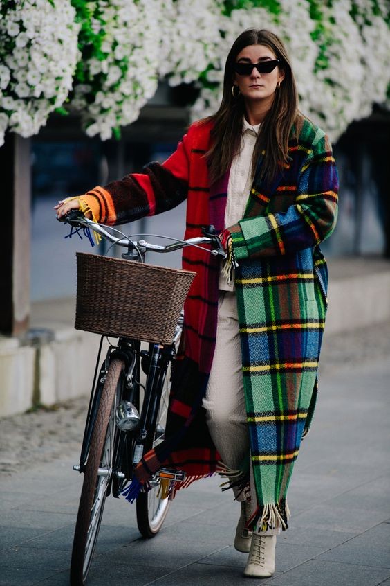 Vibrant Plaid and Textures