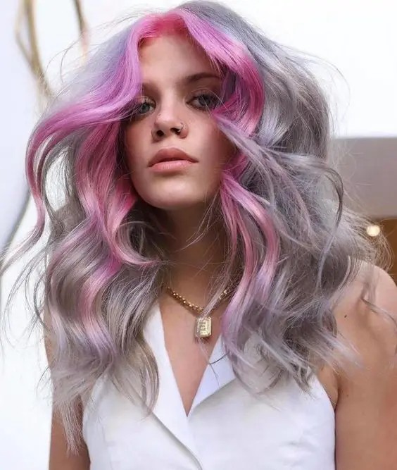 Silver and Pink Fusion