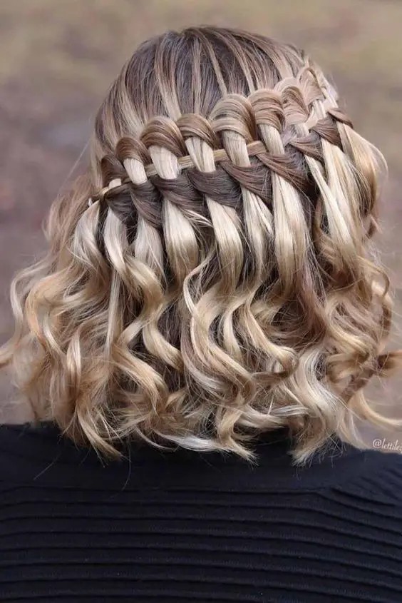 Half-Up Braided Style