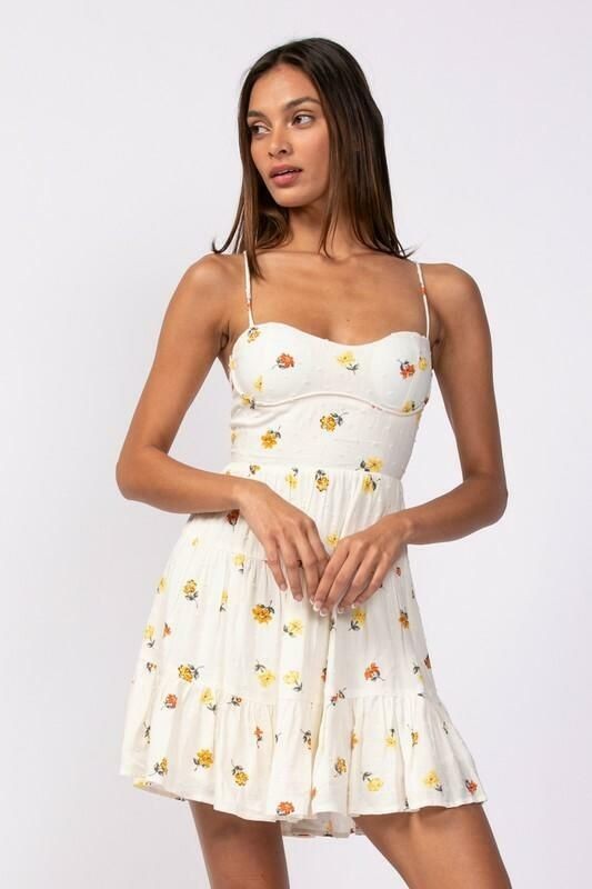 Fit and Flare Floral Dress