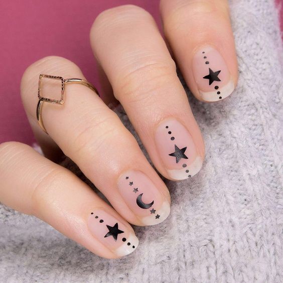 Negative Space Nails