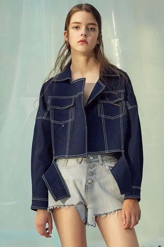 Refined Deconstruction: The Patchwork Denim Jacket