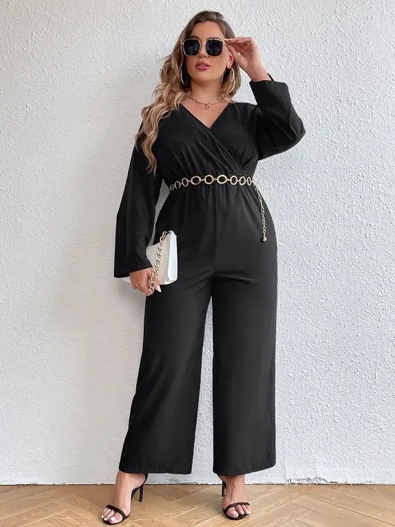 Structured Jumpsuit and Belt: