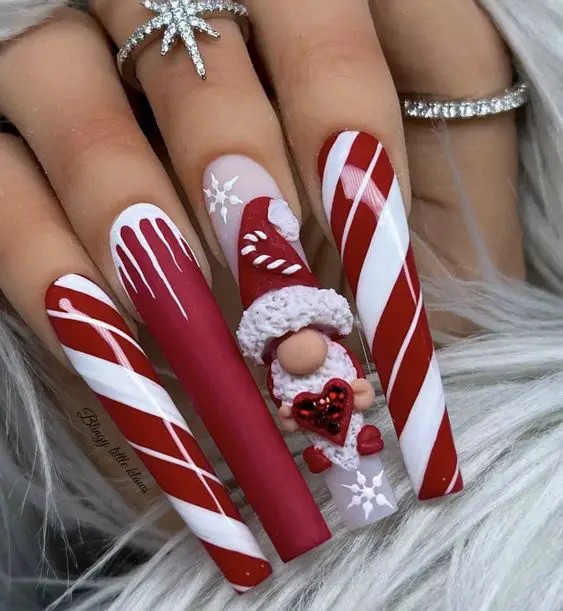 Coffin Nail Art: Trendy Elegance