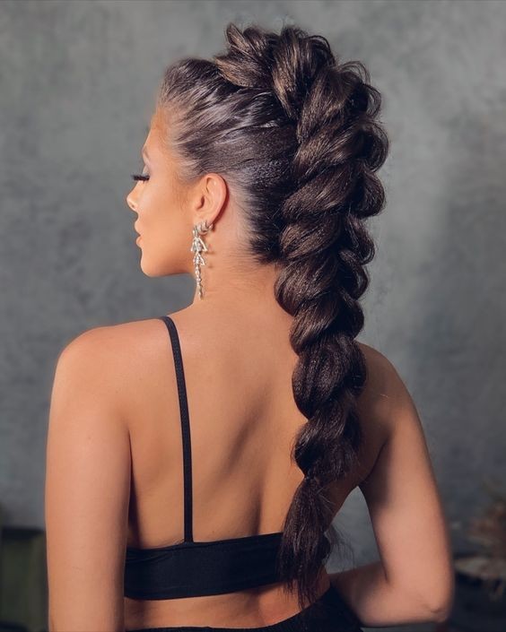 Fishtail French Braid Combo: