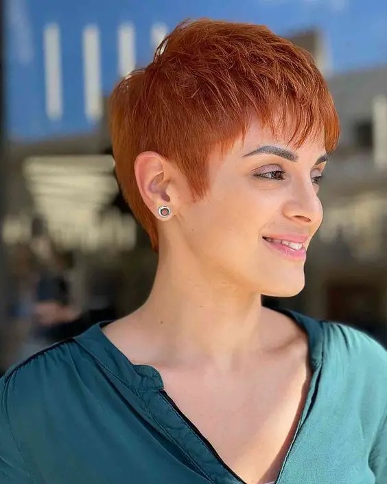 Textured Pixie Cut