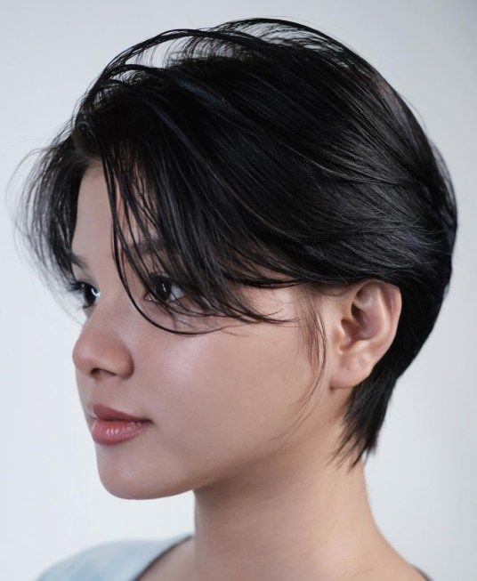 Curtain Bangs for Short Hair