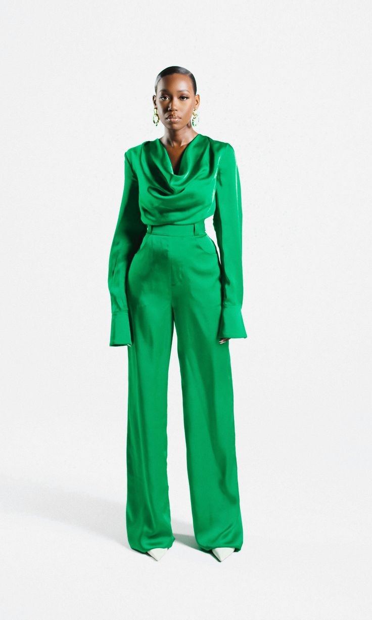 Green with Envy: The Power Suit Reimagined