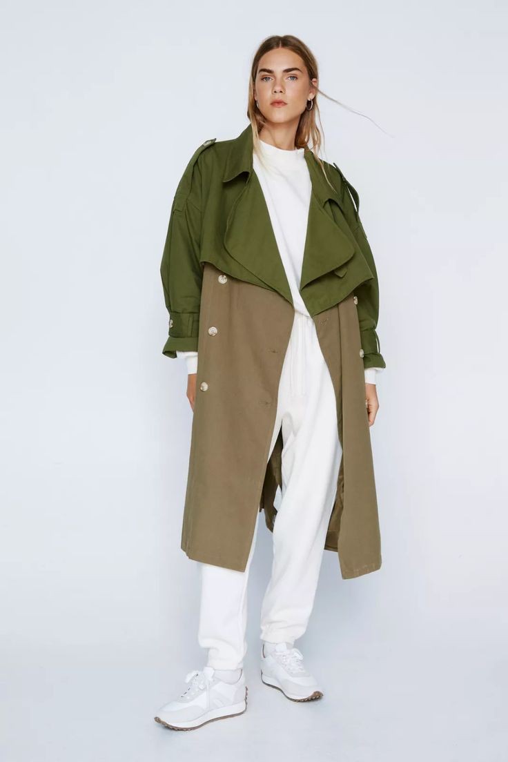 Trench Coat and Turtleneck: