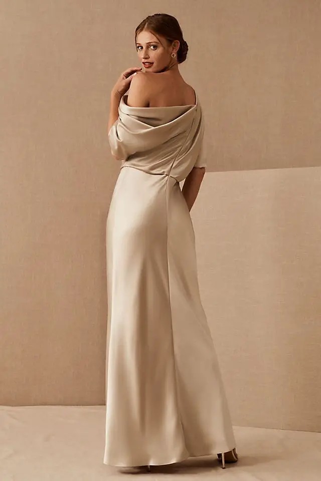 Grecian Draped Gown