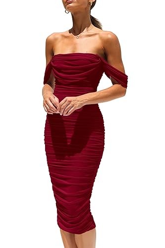 Red Asymmetric Dress