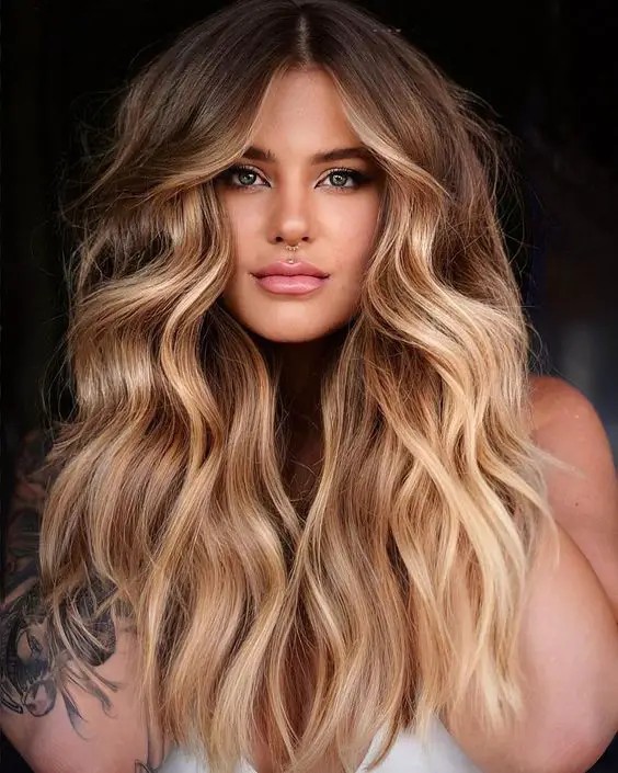 Honey Caramel Ombre