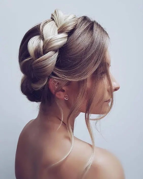 Dutch Braid Crown