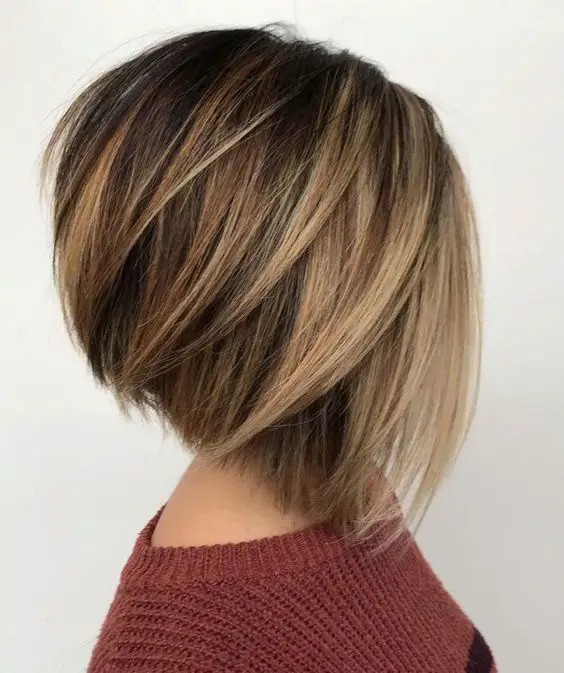 Layered A-Line Haircut: