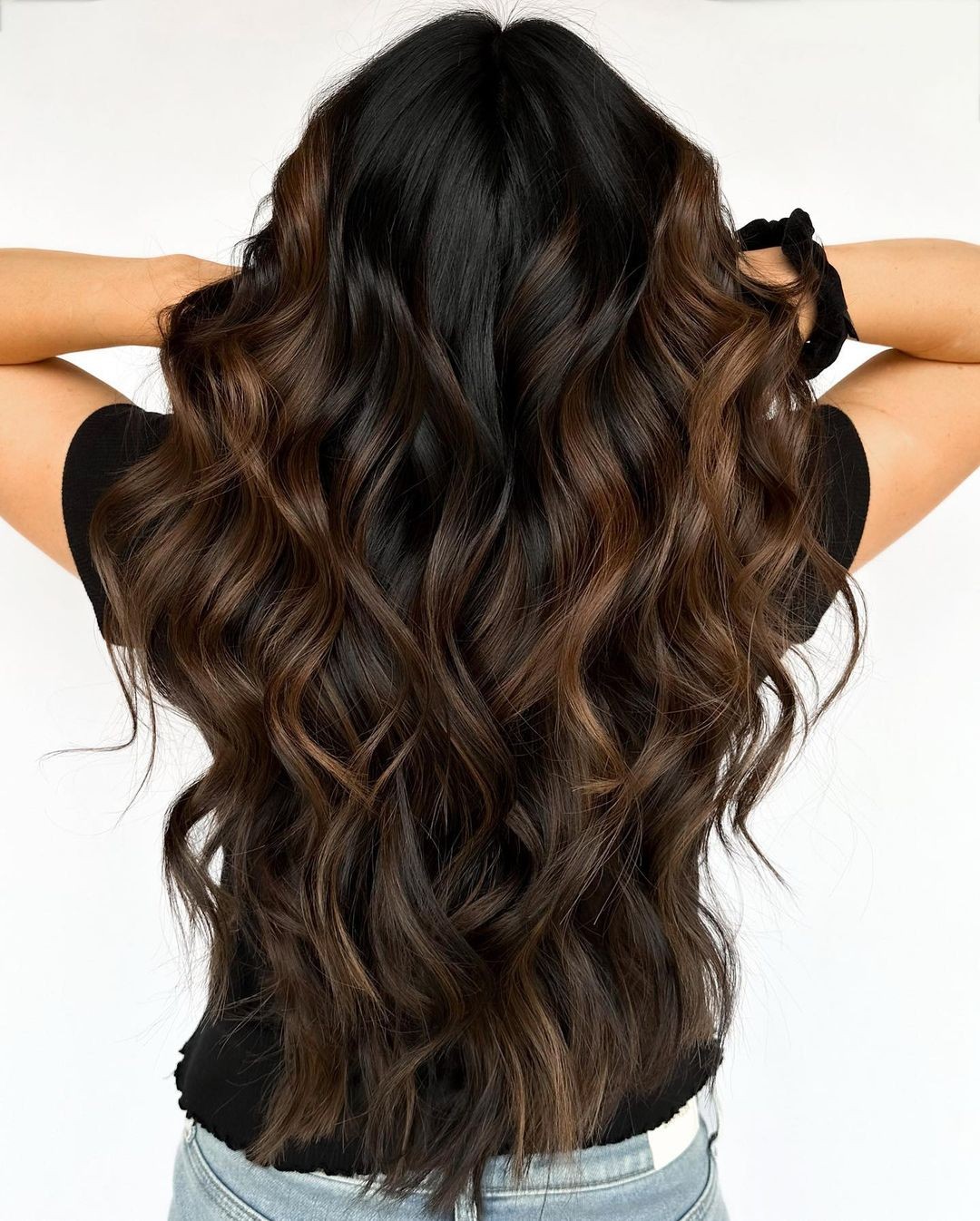 Sunkissed Chestnut Waves