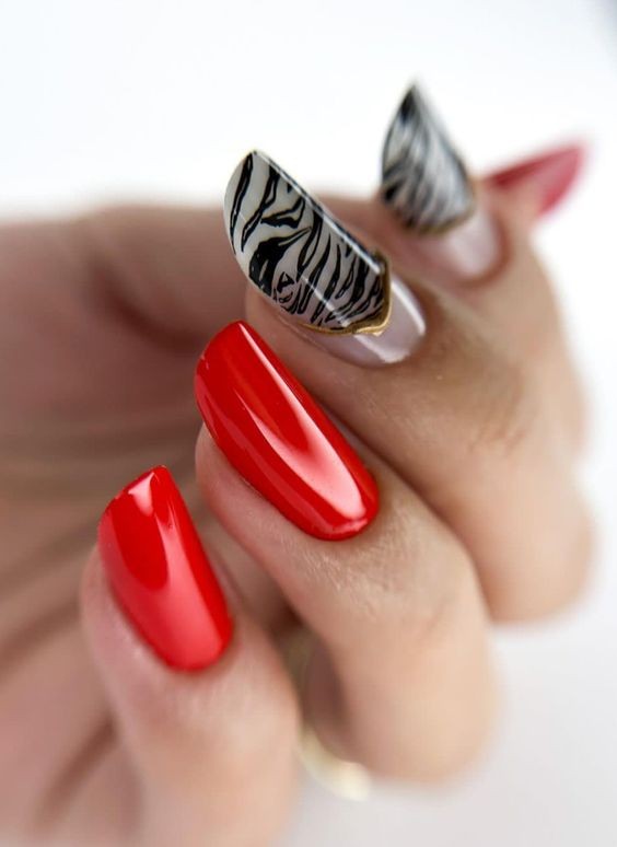 Striking Red with Animal Instinct