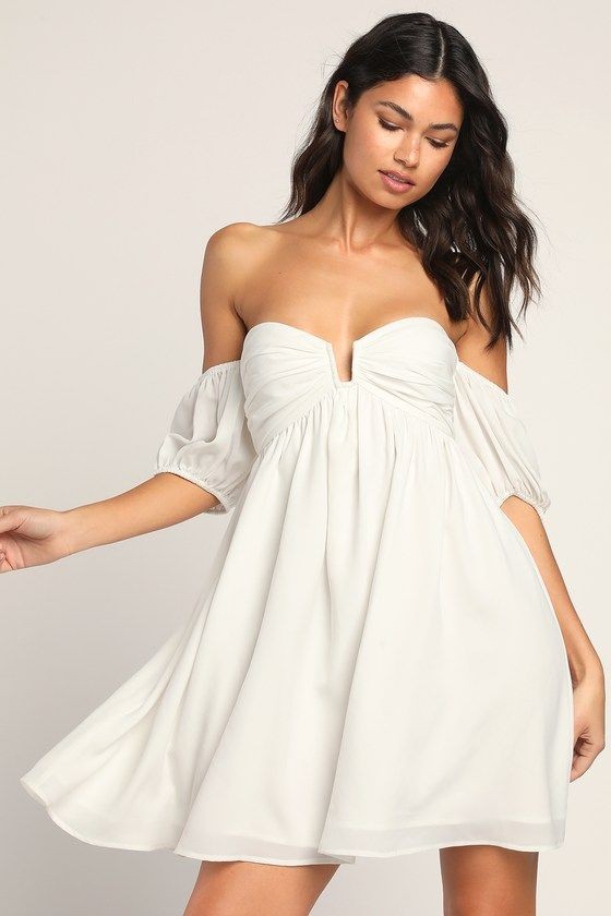 Off-The-Shoulder Dress