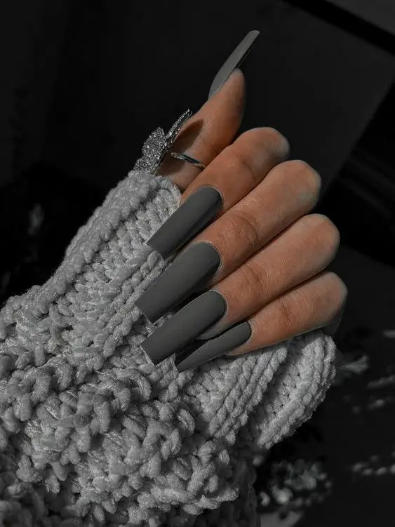 Matte Gray Sophistication