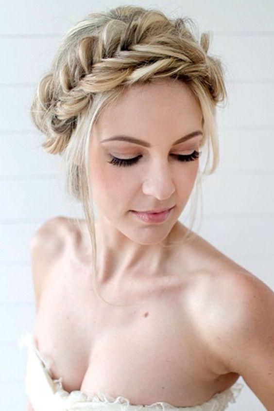 Fishtail Crown Braid: