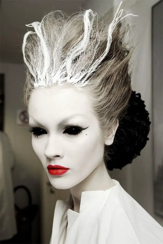 Frankenstein’s Bride Updo: