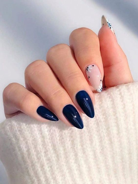 Dark Navy Elegance