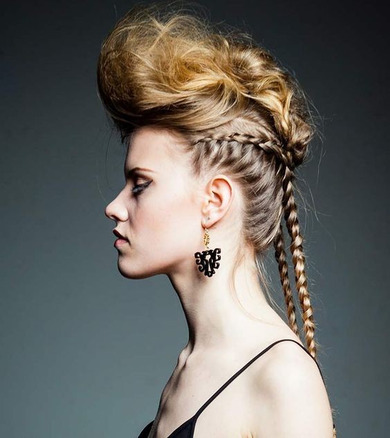 The Victorian Braid Mohawk