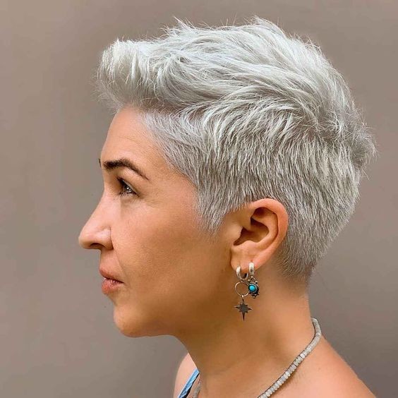 Pixie Cut with Spiky Texture