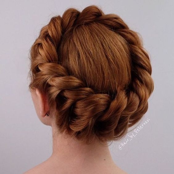 Crown Braid Updo