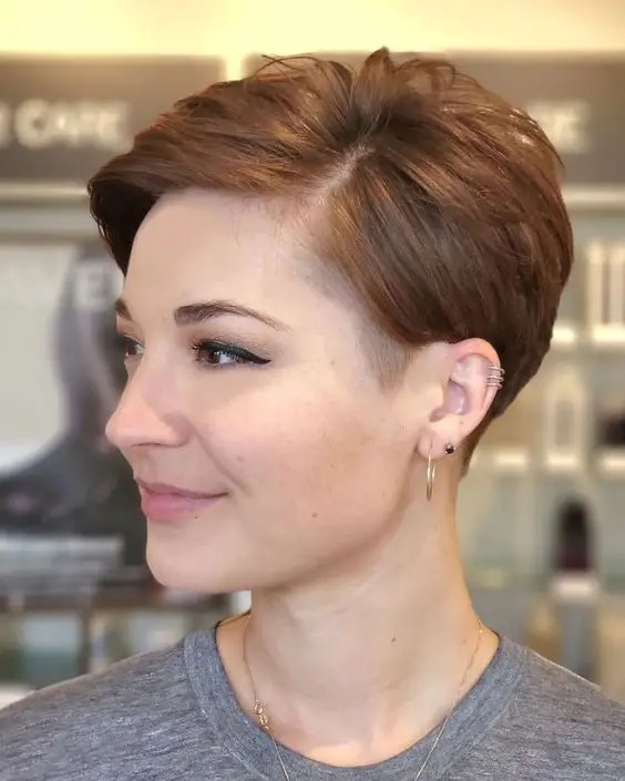 Tapered Side Part